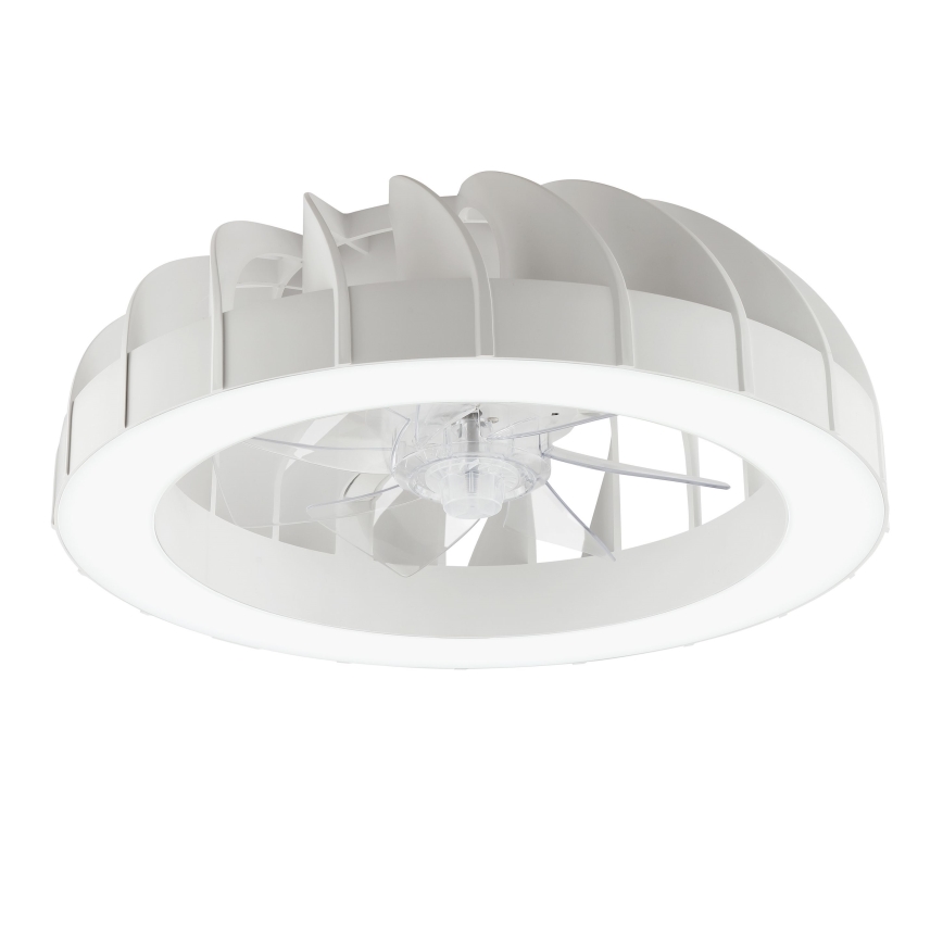 Brilliant - LED RGBW Stmievačná stropná ventilátor s osvetlením FANORA LED/30W/230V 2700-6500K pr. 46 cm biela + diaľkové ovládanie