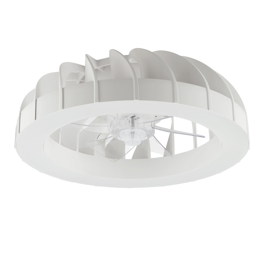 Brilliant - LED RGBW Stmievačná stropná ventilátor s osvetlením FANORA LED/30W/230V 2700-6500K pr. 46 cm biela + diaľkové ovládanie