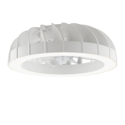 Brilliant - LED RGBW Stmievačná stropná ventilátor s osvetlením FANORA LED/30W/230V 2700-6500K pr. 46 cm biela + diaľkové ovládanie