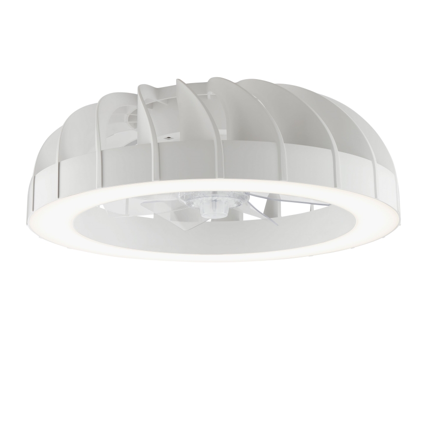 Brilliant - LED RGBW Stmievačná stropná ventilátor s osvetlením FANORA LED/30W/230V 2700-6500K pr. 46 cm biela + diaľkové ovládanie