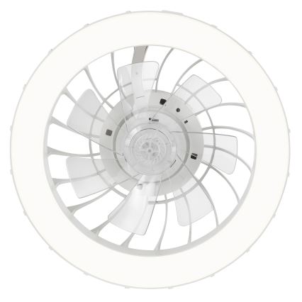 Brilliant - LED RGBW Stmievačná stropná ventilátor s osvetlením FANORA LED/30W/230V 2700-6500K pr. 46 cm biela + diaľkové ovládanie