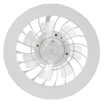 Brilliant - LED RGBW Stmievačná stropná ventilátor s osvetlením FANORA LED/30W/230V 2700-6500K pr. 46 cm biela + diaľkové ovládanie