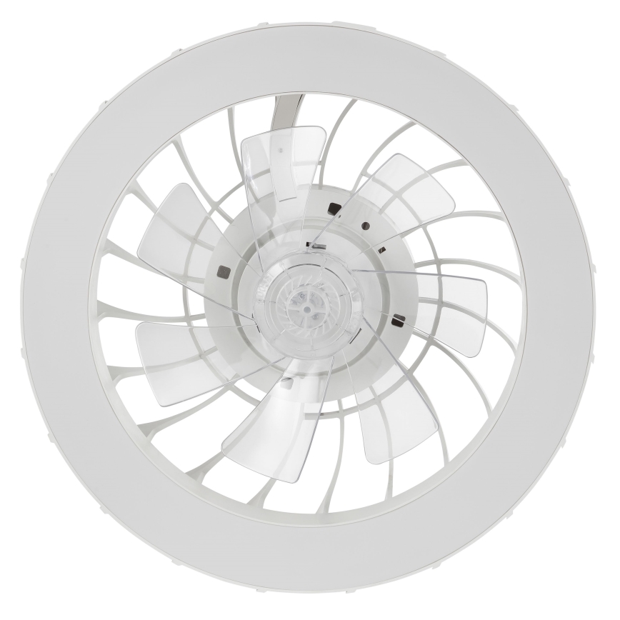 Brilliant - LED RGBW Stmievačná stropná ventilátor s osvetlením FANORA LED/30W/230V 2700-6500K pr. 46 cm biela + diaľkové ovládanie