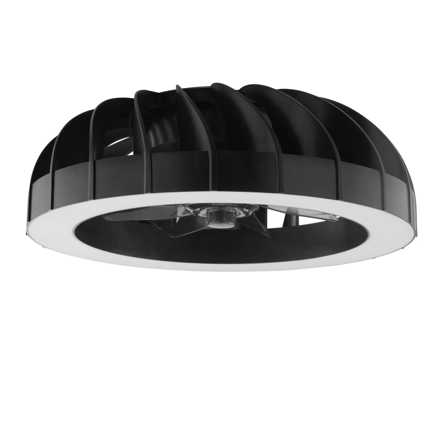 Brilliant - LED RGBW Stmievačná stropná ventilátor s osvetlením FANORA LED/30W/230V 2700-6500K pr. 46 cm čierna + diaľkové ovládanie