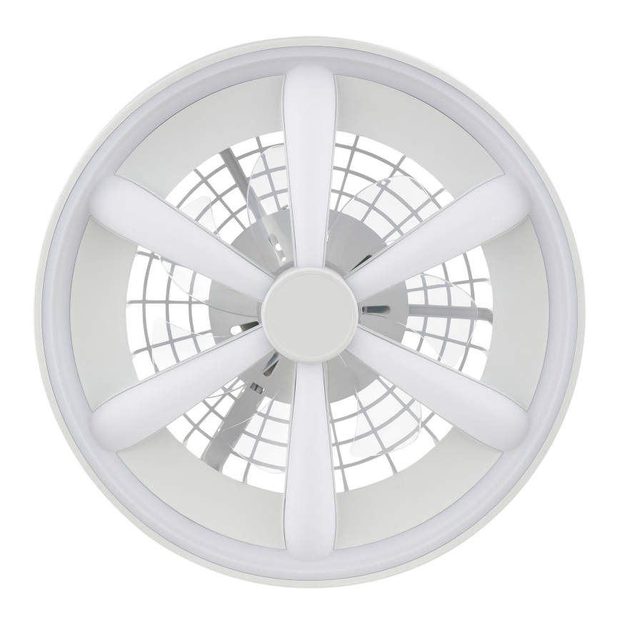 Brilliant - LED RGBW Stmievateľný stropný ventilátor so svetlom GAIANO LED/48W/230V 2700-6500K biela + diaľkové ovládanie