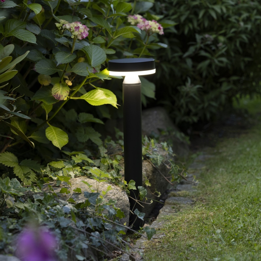 Brilliant - LED Solárna lampa so senzorom MAGUA LED/4W/3,7V 50,2 cm IP44 čierna