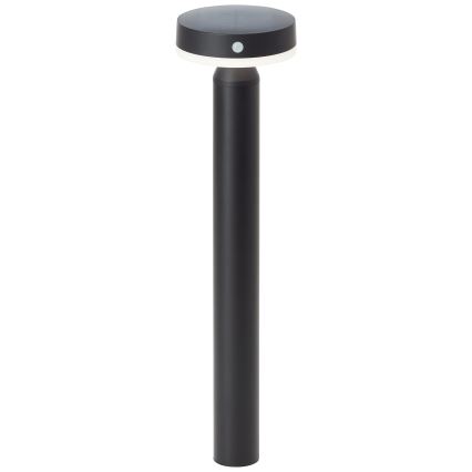 Brilliant - LED Solárna lampa so senzorom MAGUA LED/4W/3,7V 50,2 cm IP44 čierna