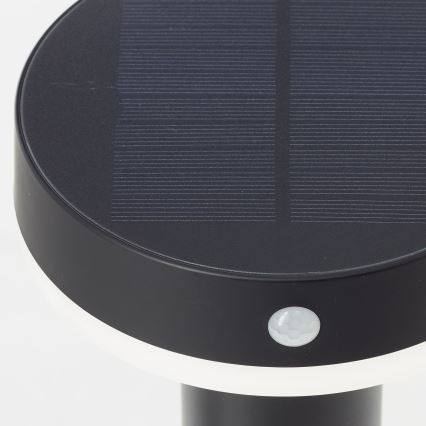 Brilliant - LED Solárna lampa so senzorom MAGUA LED/4W/3,7V 50,2 cm IP44 čierna