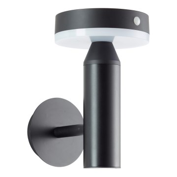 Brilliant - LED Solárne nástenné svietidlo so senzorom MAGUA LED/4W/3,7V IP44