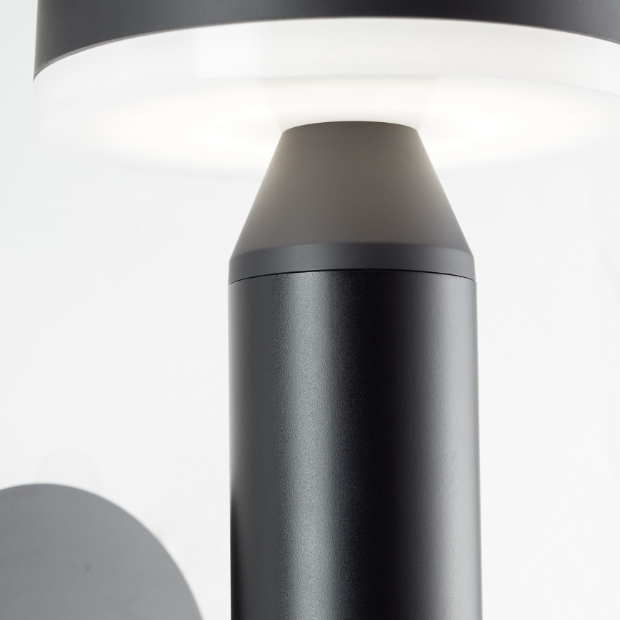 Brilliant - LED Solárne nástenné svietidlo so senzorom MAGUA LED/4W/3,7V IP44