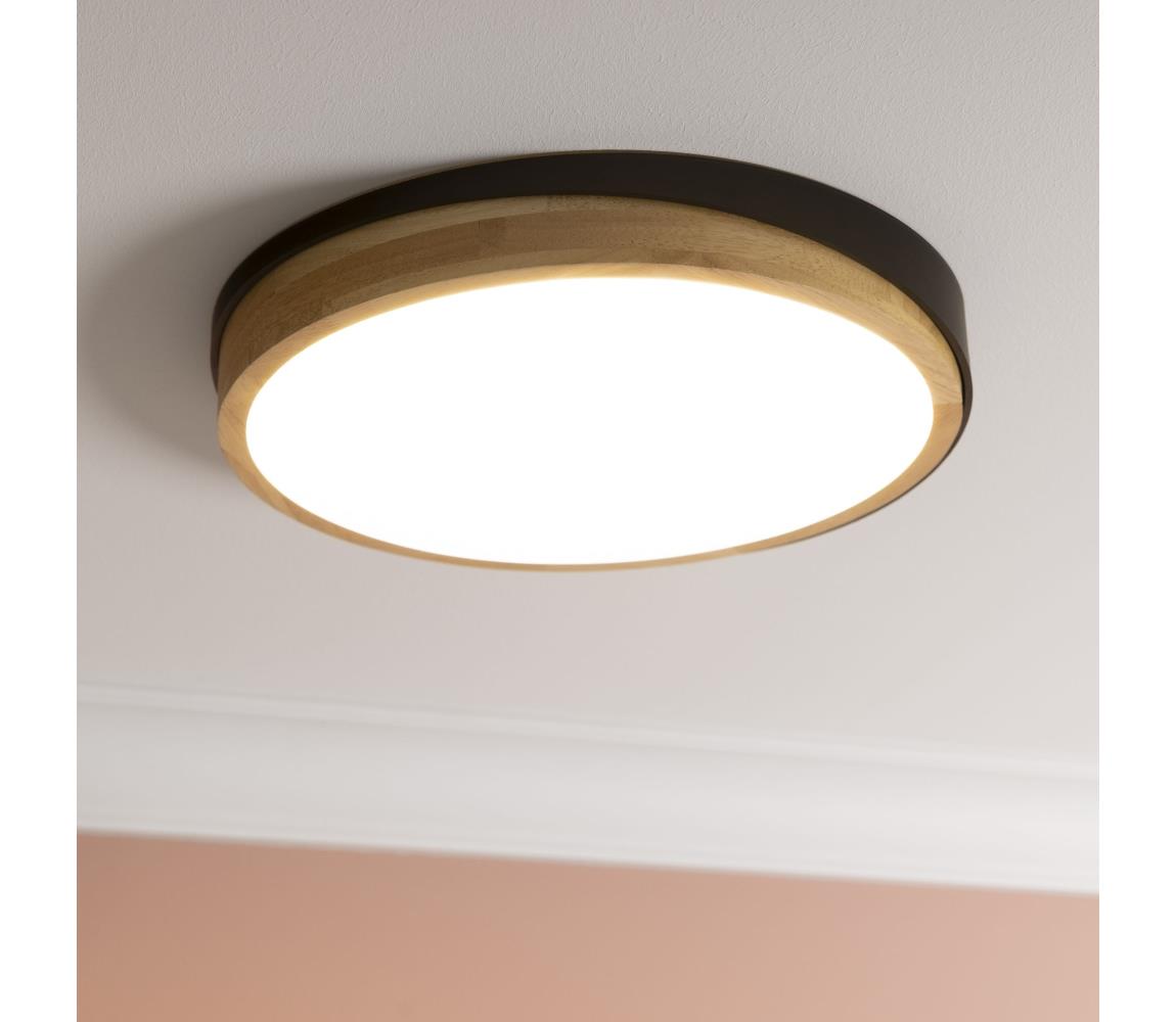 Brilliant Brilliant - LED St. stropné svietidlo BAARLO LED/24W/230V pr. 35 cm čierna - FSC