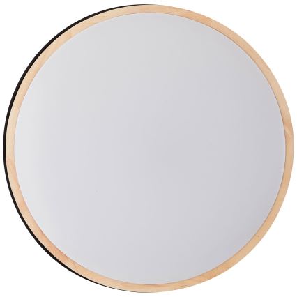 Brilliant - LED Stmievateľné stropné svietidlo BAARLO LED/36W/230V 3000-6500K pr. 50 cm čierna/gumovník + diaľkové ovládanie - FSC certifikované