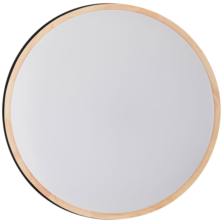 Brilliant - LED Stmievateľné stropné svietidlo BAARLO LED/36W/230V 3000-6500K pr. 50 cm čierna/gumovník + diaľkové ovládanie - FSC certifikované