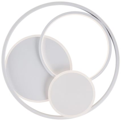 Brilliant - LED Stmievateľné stropné svietidlo RUNDA LED/50W/230V 3000-6500K biela + diaľkové ovládanie
