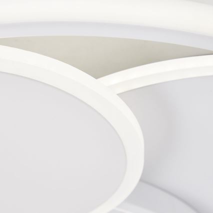 Brilliant - LED Stmievateľné stropné svietidlo RUNDA LED/50W/230V 3000-6500K biela + diaľkové ovládanie