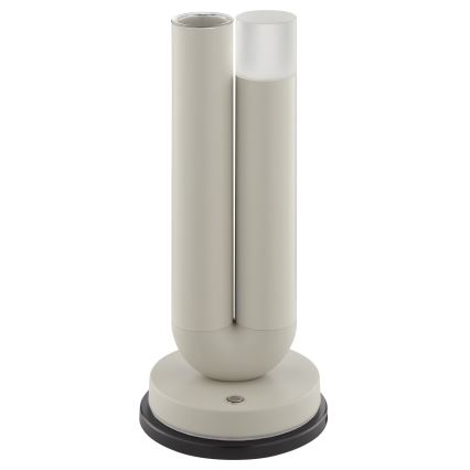 Brilliant - stmievateľná nabíjacia dotyková vonkajšia LED stolová lampa SAYU LED/2,5W/5V 2700K 2600 mAh IP44 sivá