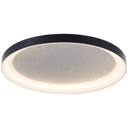 Brilliant - LED Stmievateľné stropné svietidlo QUITO LED/30W/230V 3000K pr. 42 cm čierna