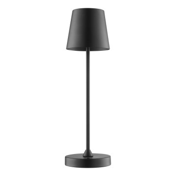 Brilliant - LED stmievateľná dobíjateľná vonkajšia stolová lampa s dotykovým ovládaním ELORA LED/2,5W/5V 2700K 2600 mAh IP44 čierna