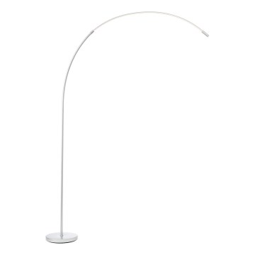 Brilliant - LED Stmievateľná dotyková stojacia lampa BOW LED/14W/230V 3000/4000/6500K matný chróm