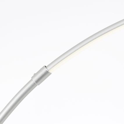 Brilliant - LED Stmievateľná dotyková stojacia lampa BOW LED/14W/230V 3000/4000/6500K matný chróm