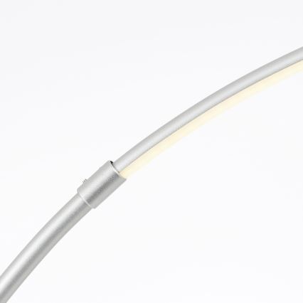 Brilliant - LED Stmievateľná dotyková stojacia lampa BOW LED/14W/230V 3000/4000/6500K matný chróm