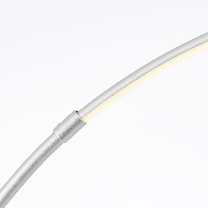 Brilliant - LED Stmievateľná dotyková stojacia lampa BOW LED/14W/230V 3000/4000/6500K matný chróm