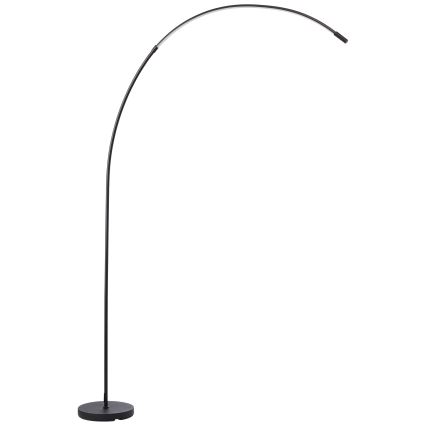 Brilliant - LED Stmievateľná dotyková stojacia lampa BOW LED/14W/230V 3000/4000/6500K čierna