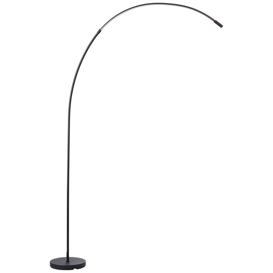 Brilliant - LED Stmievateľná dotyková stojacia lampa BOW LED/14W/230V 3000/4000/6500K čierna