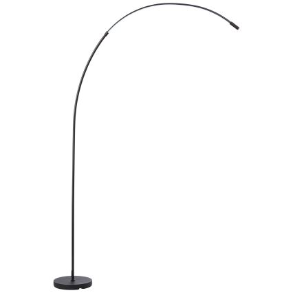 Brilliant - LED Stmievateľná dotyková stojacia lampa BOW LED/14W/230V 3000/4000/6500K čierna