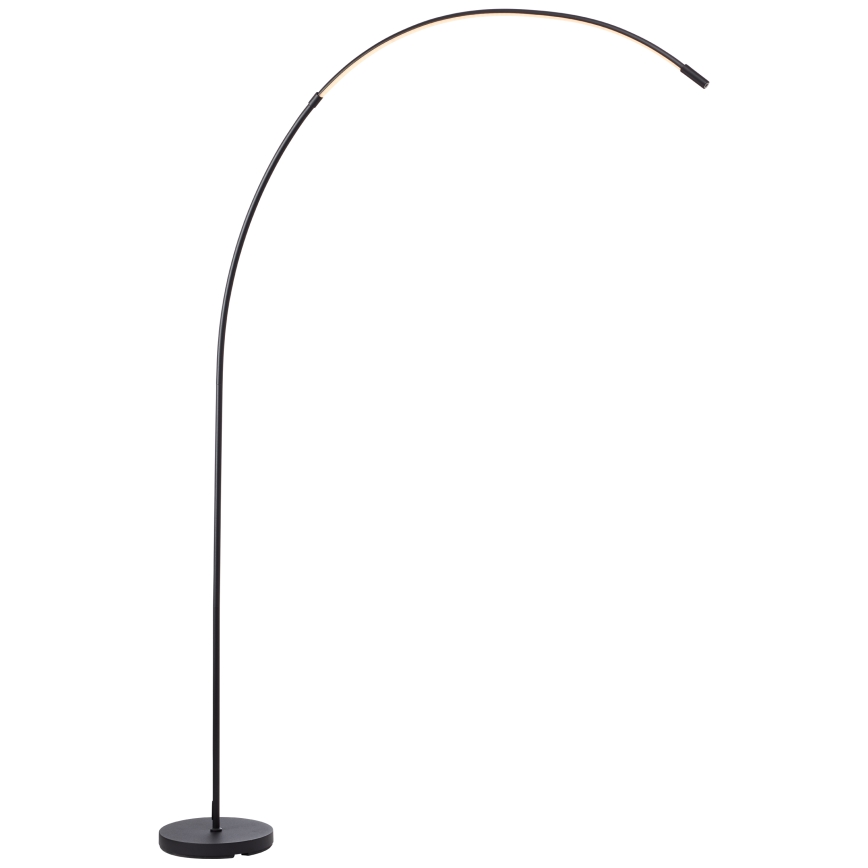 Brilliant - LED Stmievateľná dotyková stojacia lampa BOW LED/14W/230V 3000/4000/6500K čierna
