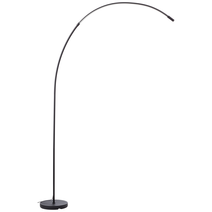Brilliant - LED Stmievateľná dotyková stojacia lampa BOW LED/14W/230V 3000/4000/6500K čierna