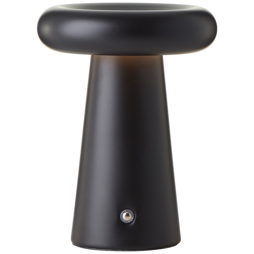 Brilliant - LED Stmievateľná dotyková vonkajšia stolná lampa MUFFIN LED/3W/5V USB 2600 mAh IP44 čierna