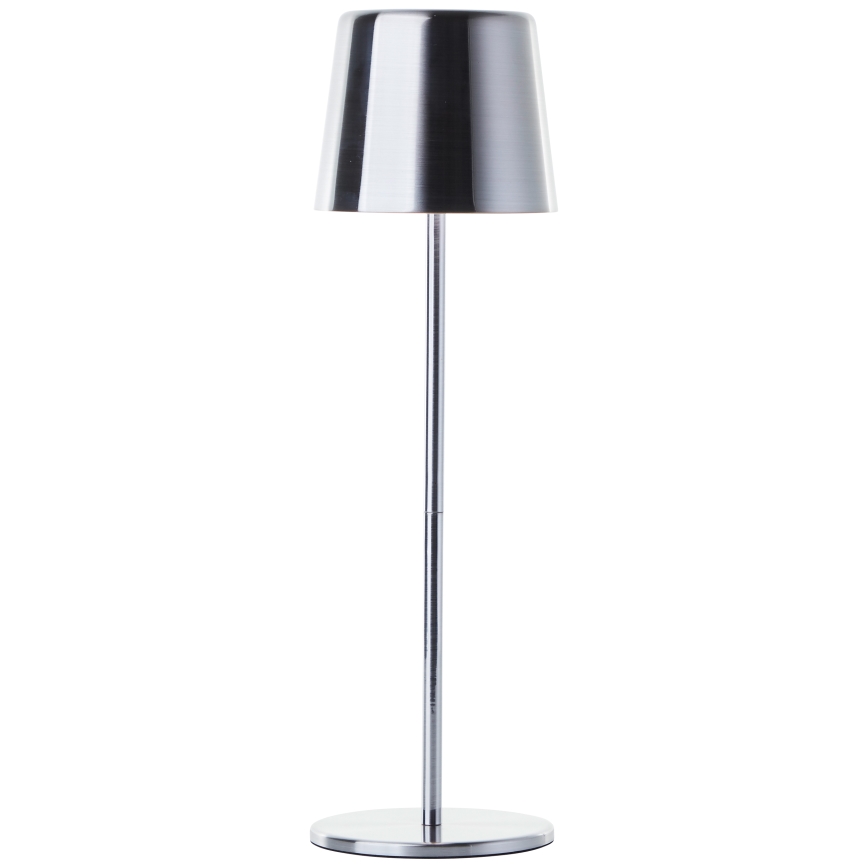 Brilliant - LED Stmievateľná dotyková vonkajšia lampa XAANA LED/4W/5V 3000/4000/6500K 2600 mAh IP44 lesklý chróm