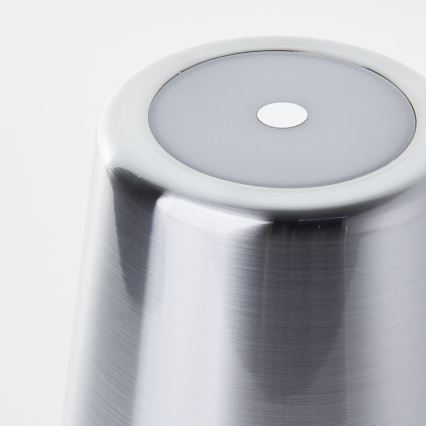 Brilliant - LED Stmievateľná dotyková vonkajšia lampa XAANA LED/4W/5V 3000/4000/6500K 2600 mAh IP44 lesklý chróm