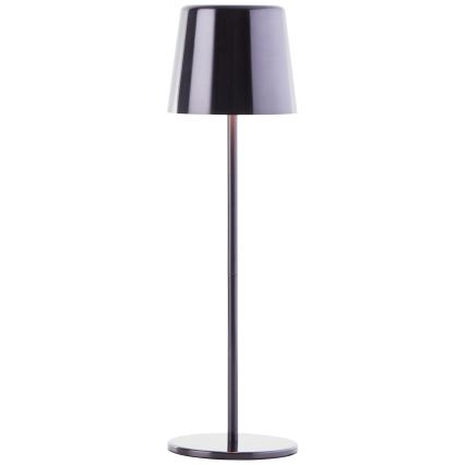 Brilliant - LED Stmievateľná dotyková vonkajšia lampa XAANA LED/4W/5V 3000/4000/6500K 2600 mAh IP44 čierna