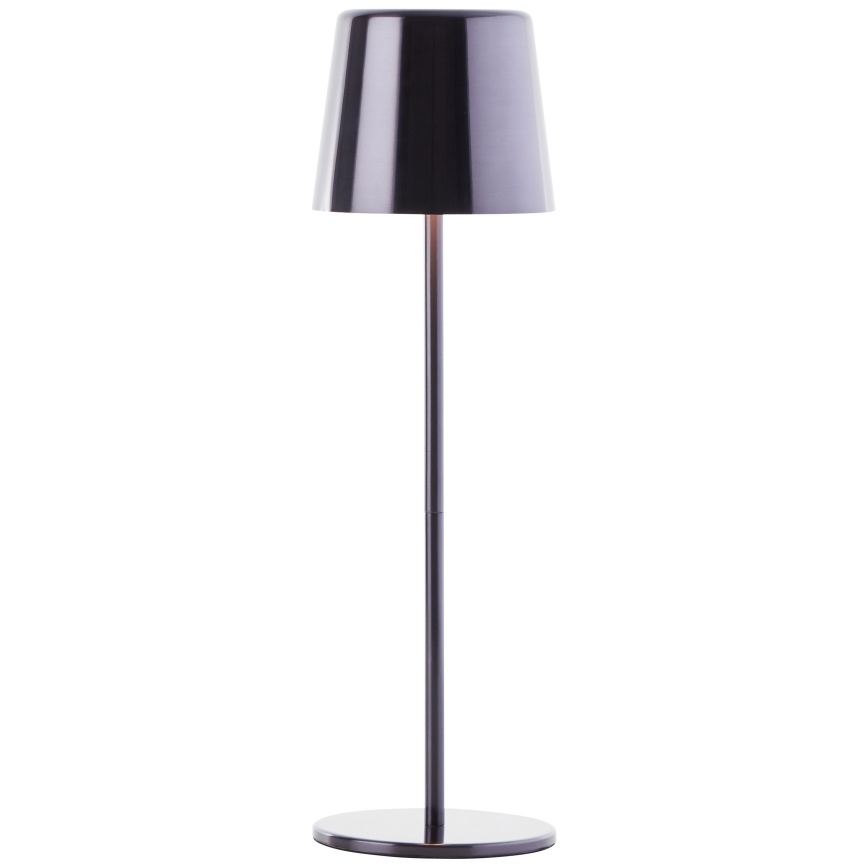 Brilliant - LED Stmievateľná dotyková vonkajšia lampa XAANA LED/4W/5V 3000/4000/6500K 2600 mAh IP44 čierna