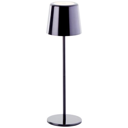 Brilliant - LED Stmievateľná dotyková vonkajšia lampa XAANA LED/4W/5V 3000/4000/6500K 2600 mAh IP44 čierna
