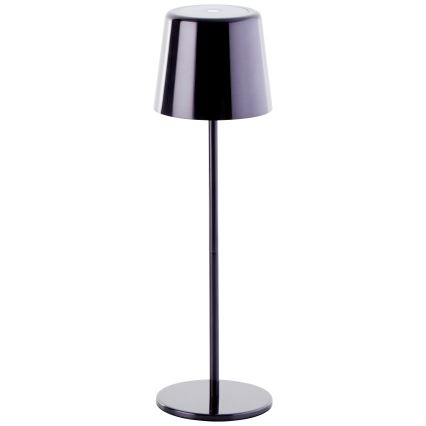 Brilliant - LED Stmievateľná dotyková vonkajšia lampa XAANA LED/4W/5V 3000/4000/6500K 2600 mAh IP44 čierna