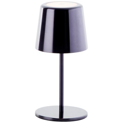 Brilliant - LED Stmievateľná dotyková vonkajšia lampa XAANA LED/4W/5V 3000/4000/6500K 2600 mAh IP44 čierna