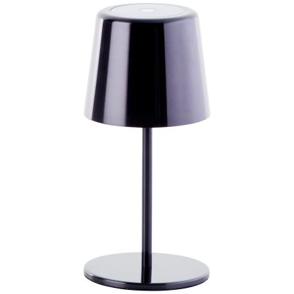 Brilliant - LED Stmievateľná dotyková vonkajšia lampa XAANA LED/4W/5V 3000/4000/6500K 2600 mAh IP44 čierna