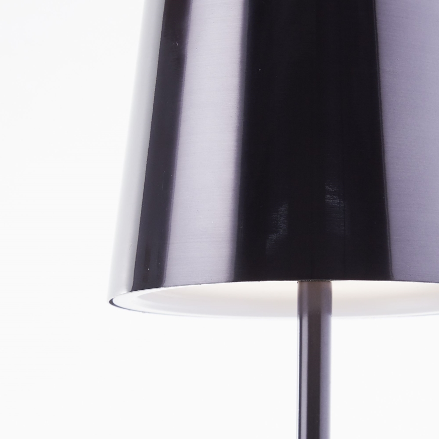 Brilliant - LED Stmievateľná dotyková vonkajšia lampa XAANA LED/4W/5V 3000/4000/6500K 2600 mAh IP44 čierna