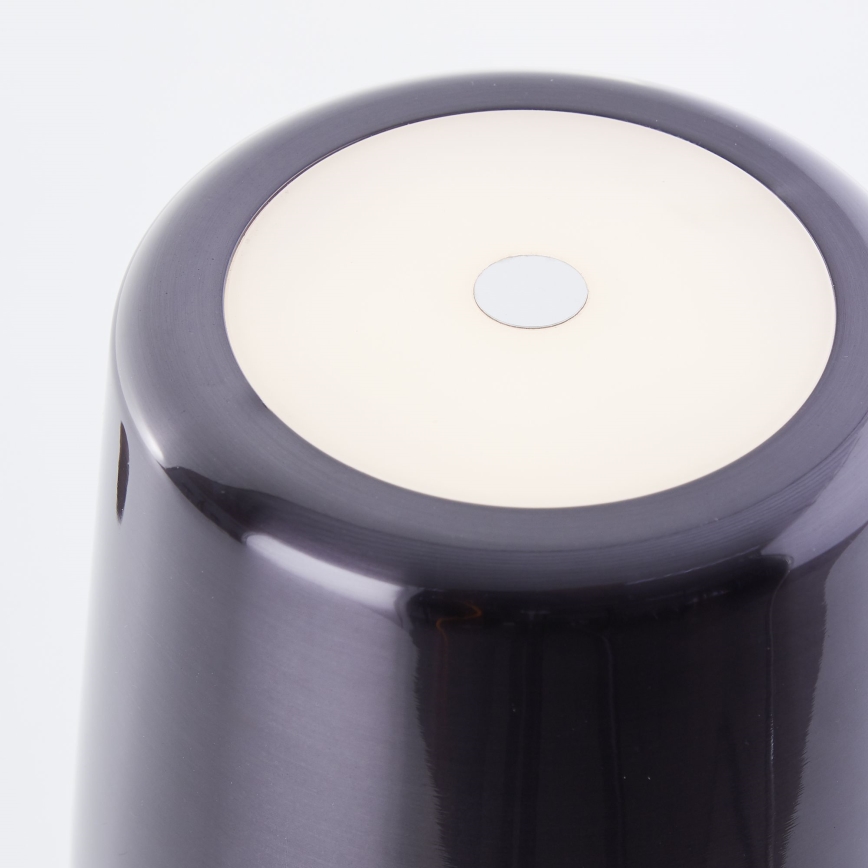 Brilliant - LED Stmievateľná dotyková vonkajšia lampa XAANA LED/4W/5V 3000/4000/6500K 2600 mAh IP44 čierna