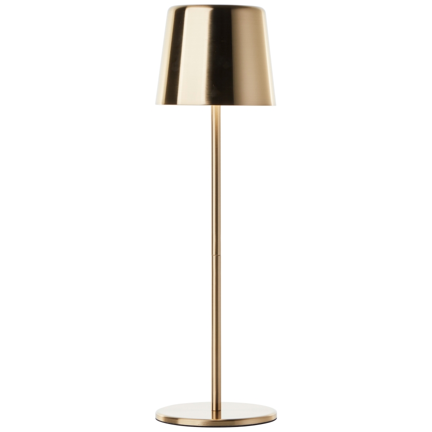 Brilliant - LED Stmievateľná dotyková vonkajšia lampa XAANA LED/4W/5V 3000/4000/6500K 2600 mAh IP44 zlatá