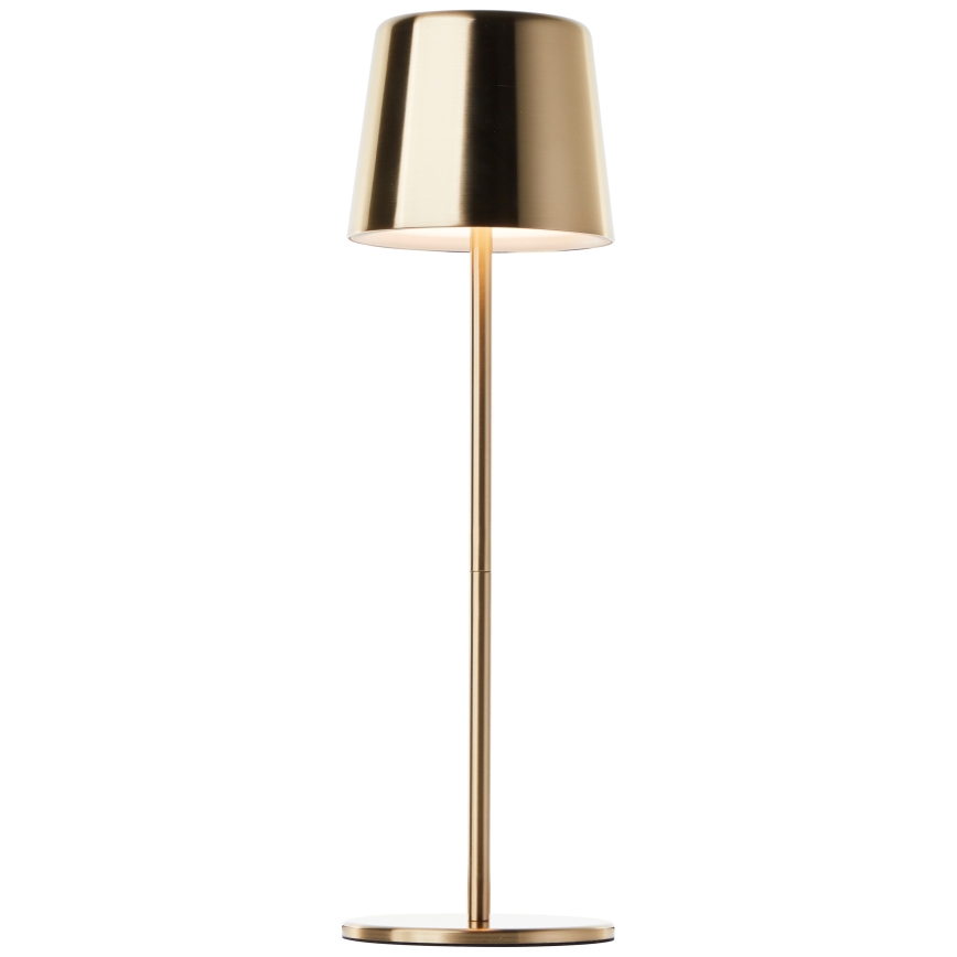 Brilliant - LED Stmievateľná dotyková vonkajšia lampa XAANA LED/4W/5V 3000/4000/6500K 2600 mAh IP44 zlatá
