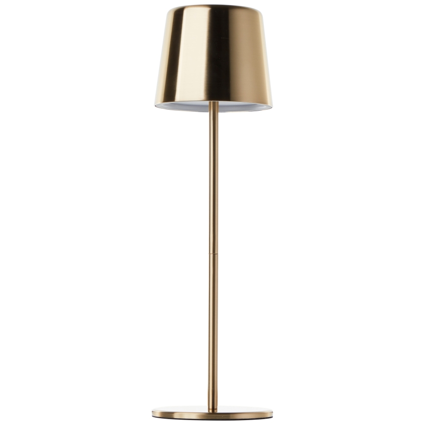 Brilliant - LED Stmievateľná dotyková vonkajšia lampa XAANA LED/4W/5V 3000/4000/6500K 2600 mAh IP44 zlatá