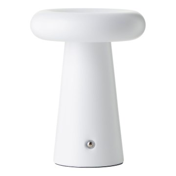 Brilliant - LED Stmievateľná dotyková vonkajšia stolná lampa MUFFIN LED/3W/5V USB 2600 mAh IP44 biela