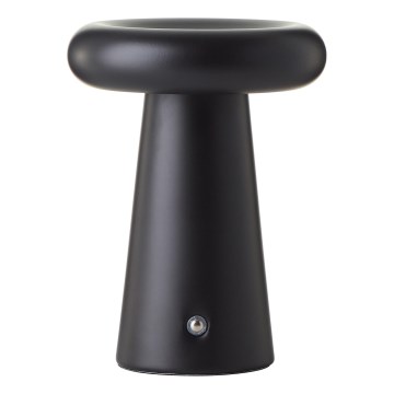 Brilliant - LED Stmievateľná dotyková vonkajšia stolná lampa MUFFIN LED/3W/5V USB 2600 mAh IP44 čierna