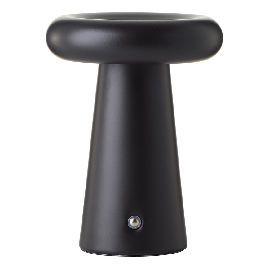Brilliant - LED Stmievateľná dotyková vonkajšia stolná lampa MUFFIN LED/3W/5V USB 2600 mAh IP44 čierna