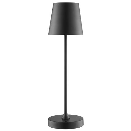 Brilliant - LED stmievateľná dobíjateľná vonkajšia stolová lampa s dotykovým ovládaním ELORA LED/2,5W/5V 2700K 2600 mAh IP44 čierna