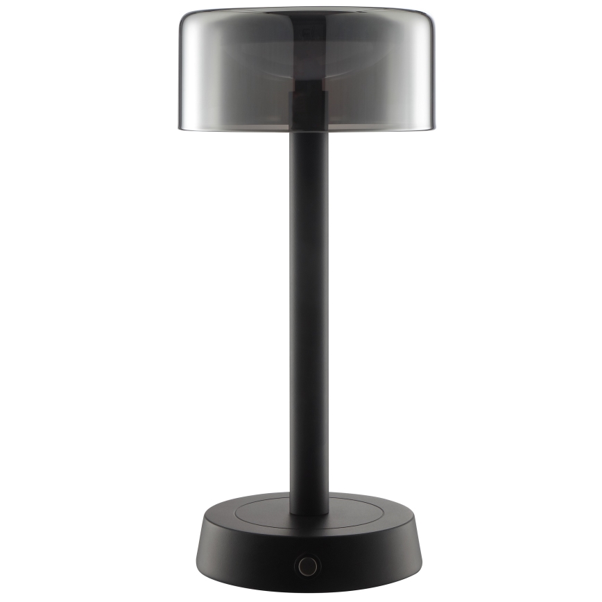 Brilliant - LED stmievateľná nabíjateľná dotyková vonkajšia stolová lampa RAZOR LED/2,5W/5V 2700K 2600 mAh IP44 čierna
